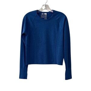 CALIA by Carrie Underwood Blue Long Sleeve Athletic Top Size Medium